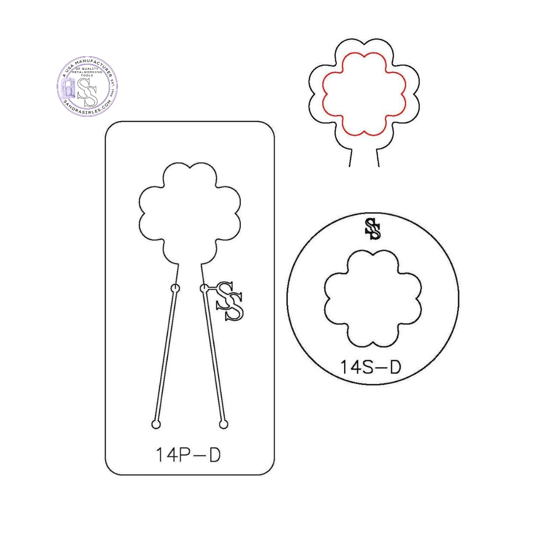 S&P DUOS: SILHOUETTE & PANCAKE DIE DUO: 14S-D, 14P-D DESIGN 7